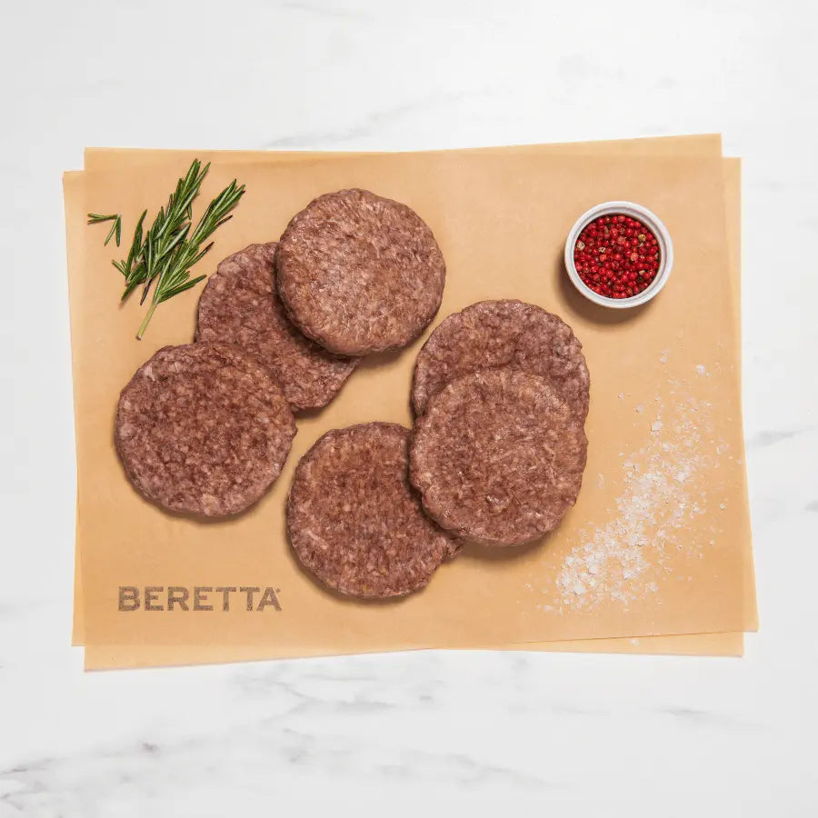 Certified Organic Homestyle Beretta Burgers