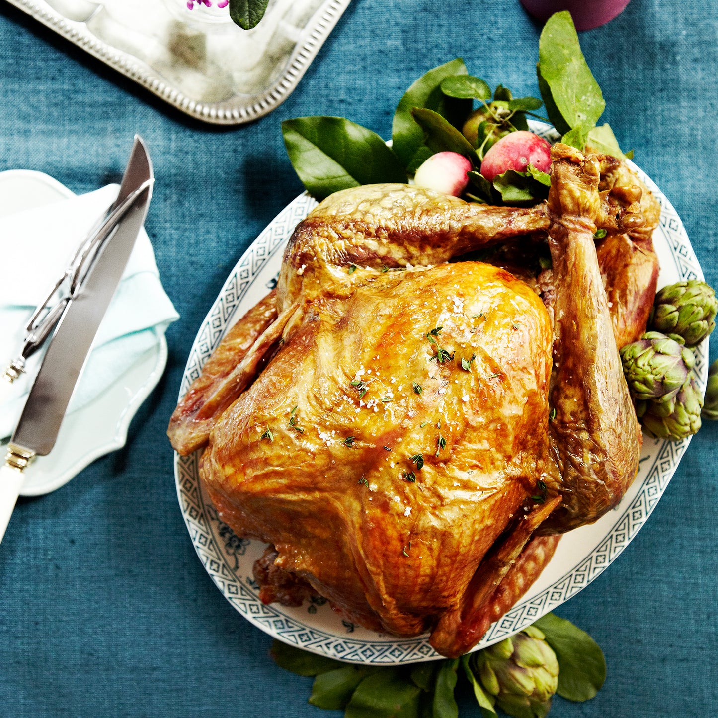 Roasted Beretta Turkey with Sausage and Mushroom Stuffing
