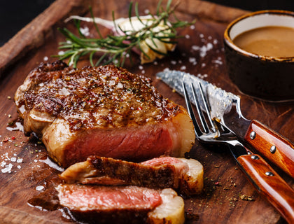 Beretta Steak with Winter Inspired Beef Rub