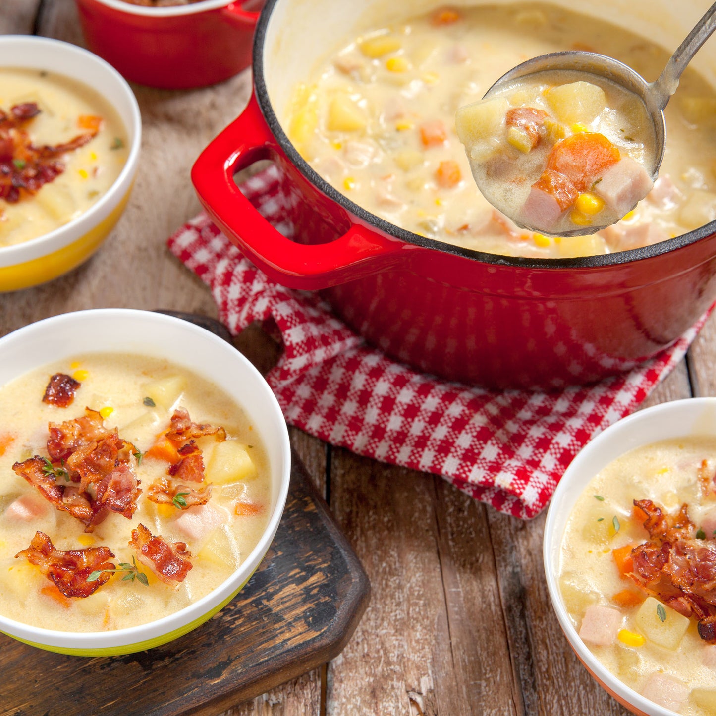 Corn Chowder with Bacon