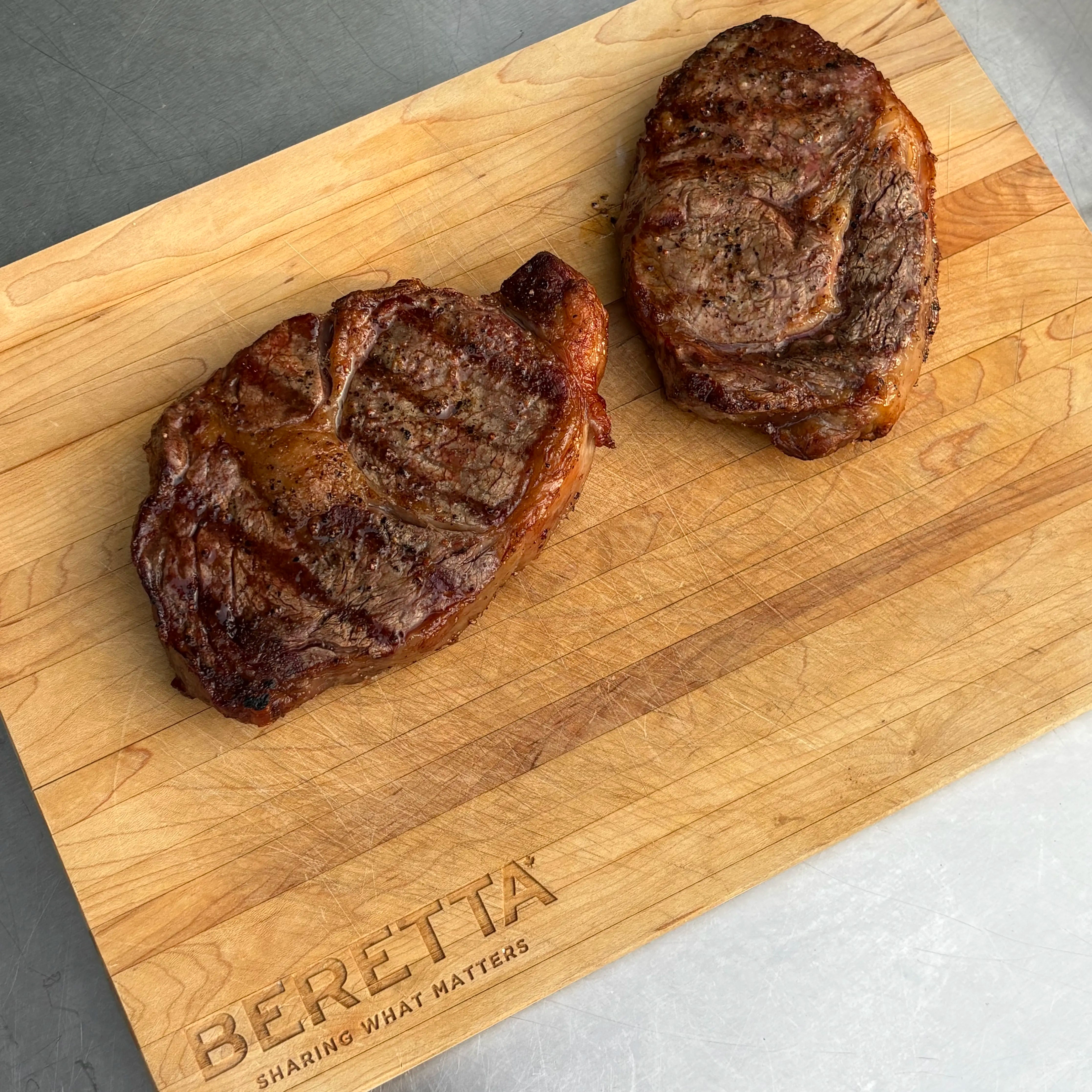 Beef Ribeye Steak 11-13oz Box (6 Steaks): RWA Grass Fed Beef