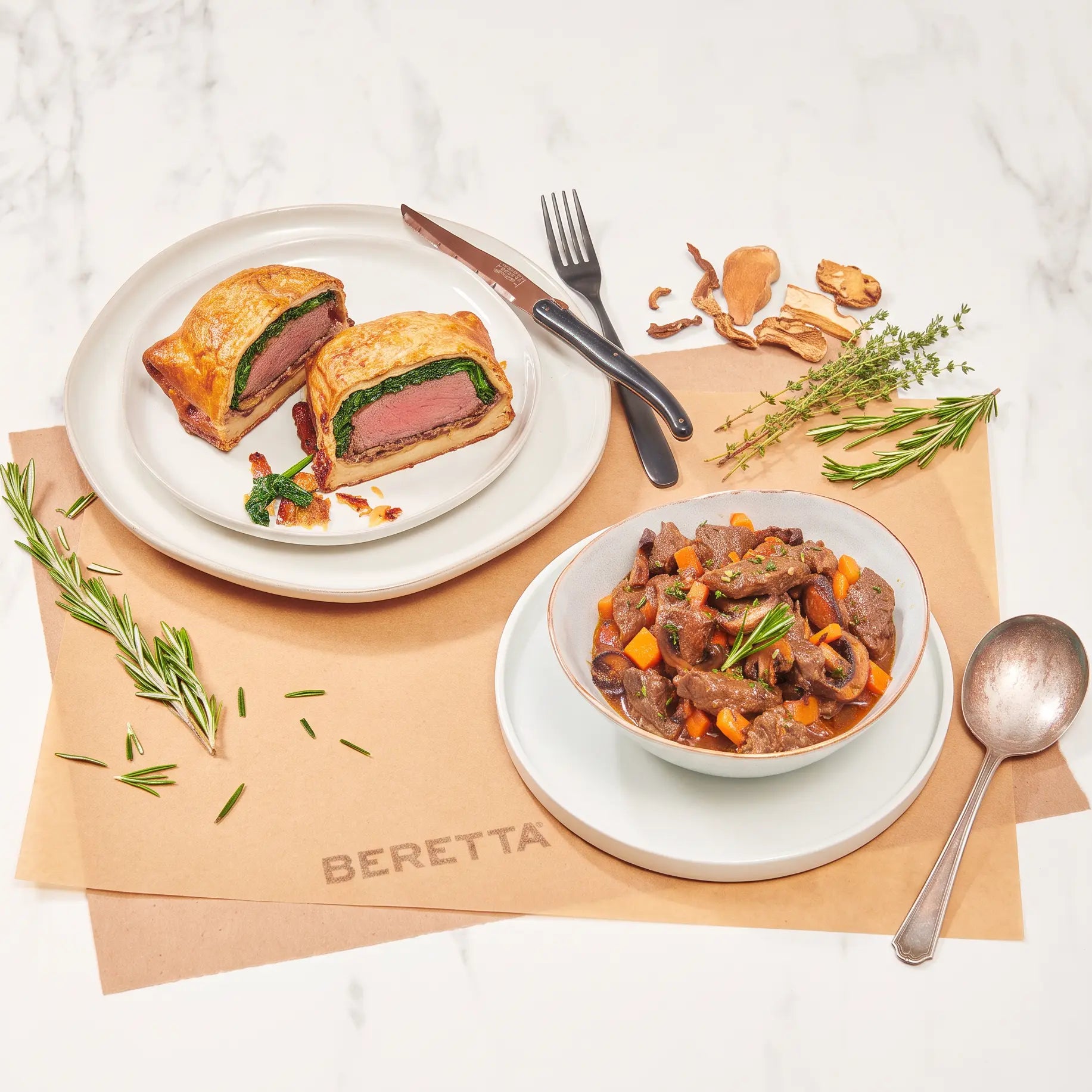 Beef Bourguignon & Wellington Bundle