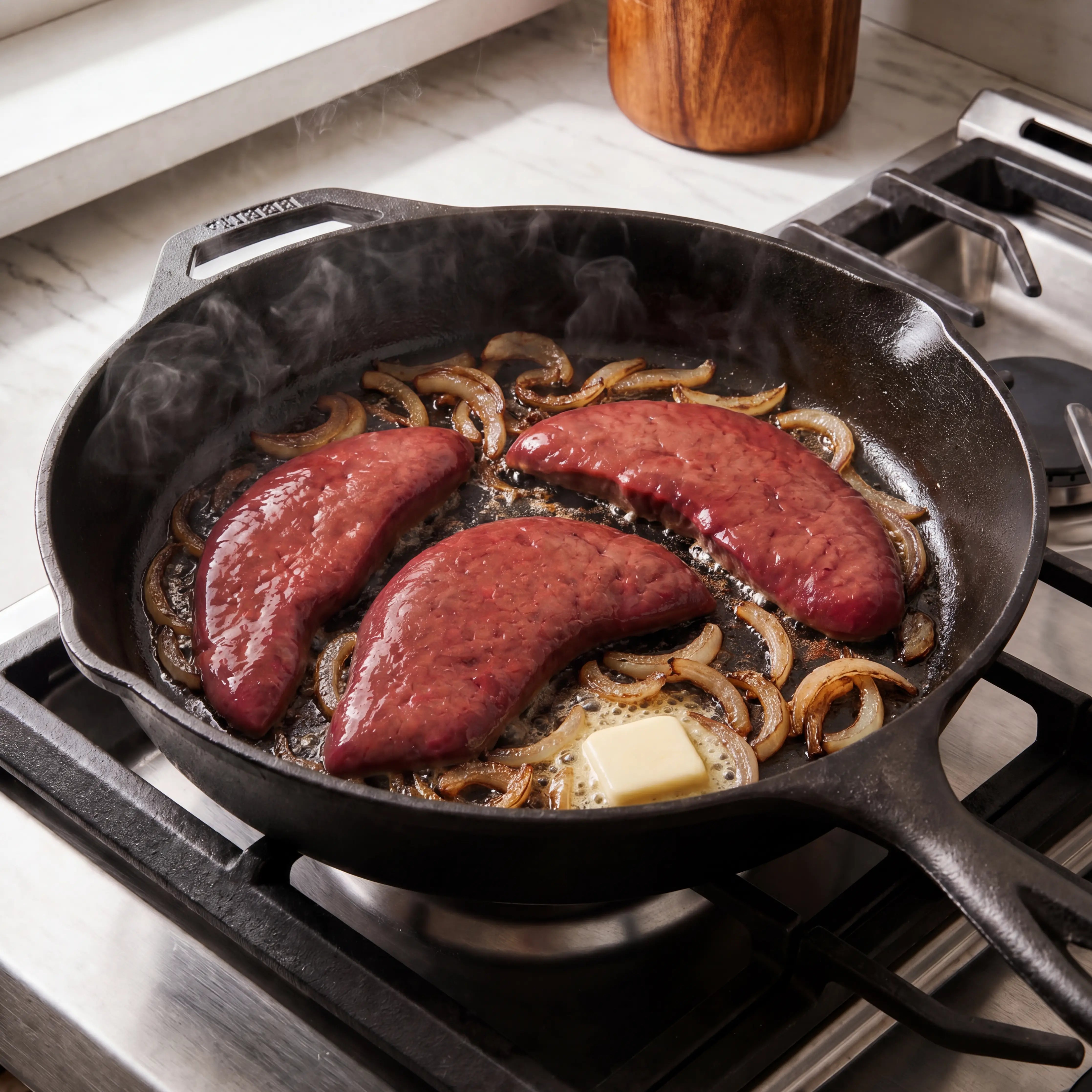 Beef Liver Steaks: RWA Grass Fed - Beretta Farms