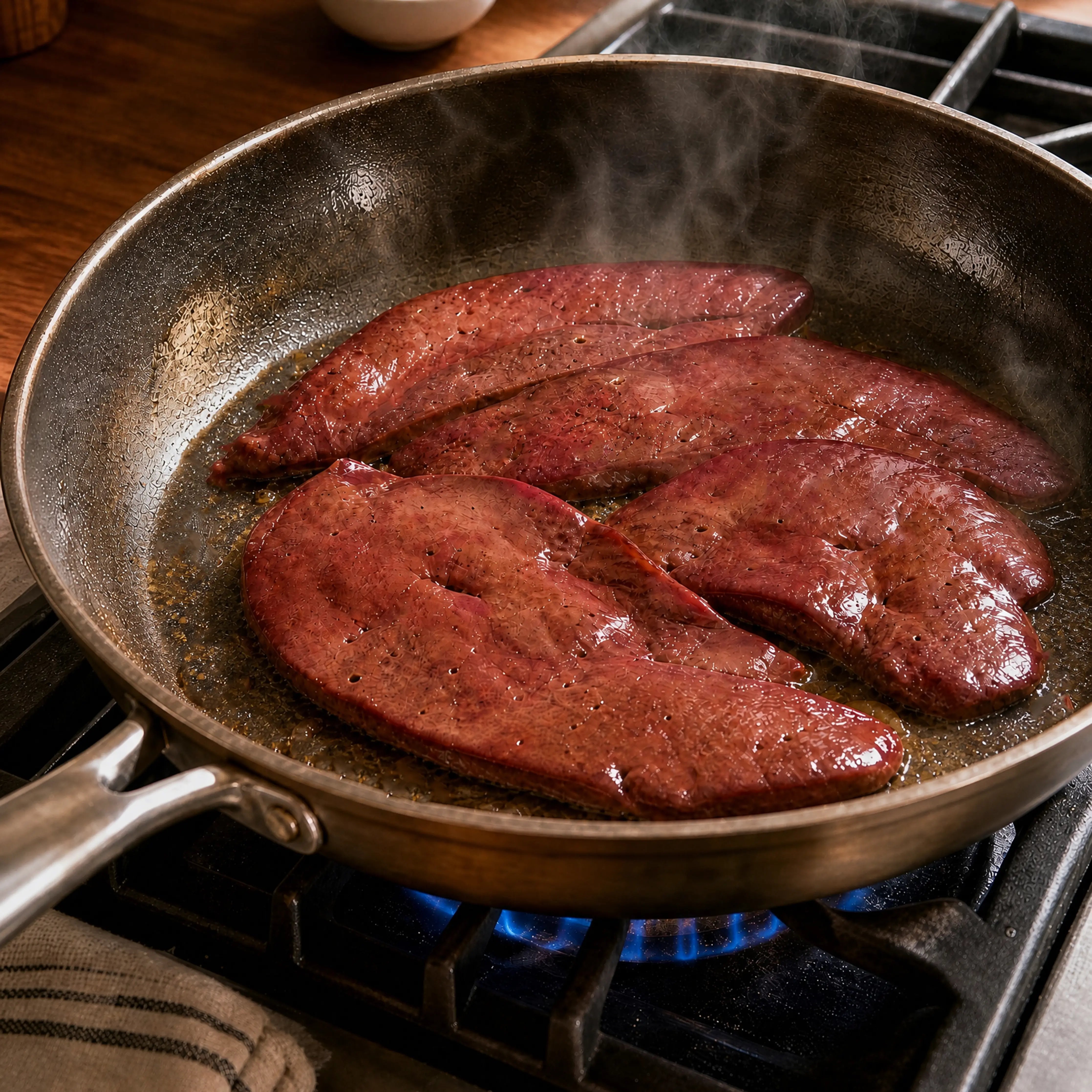 Beef Liver Steaks: RWA Grass Fed - Beretta Farms