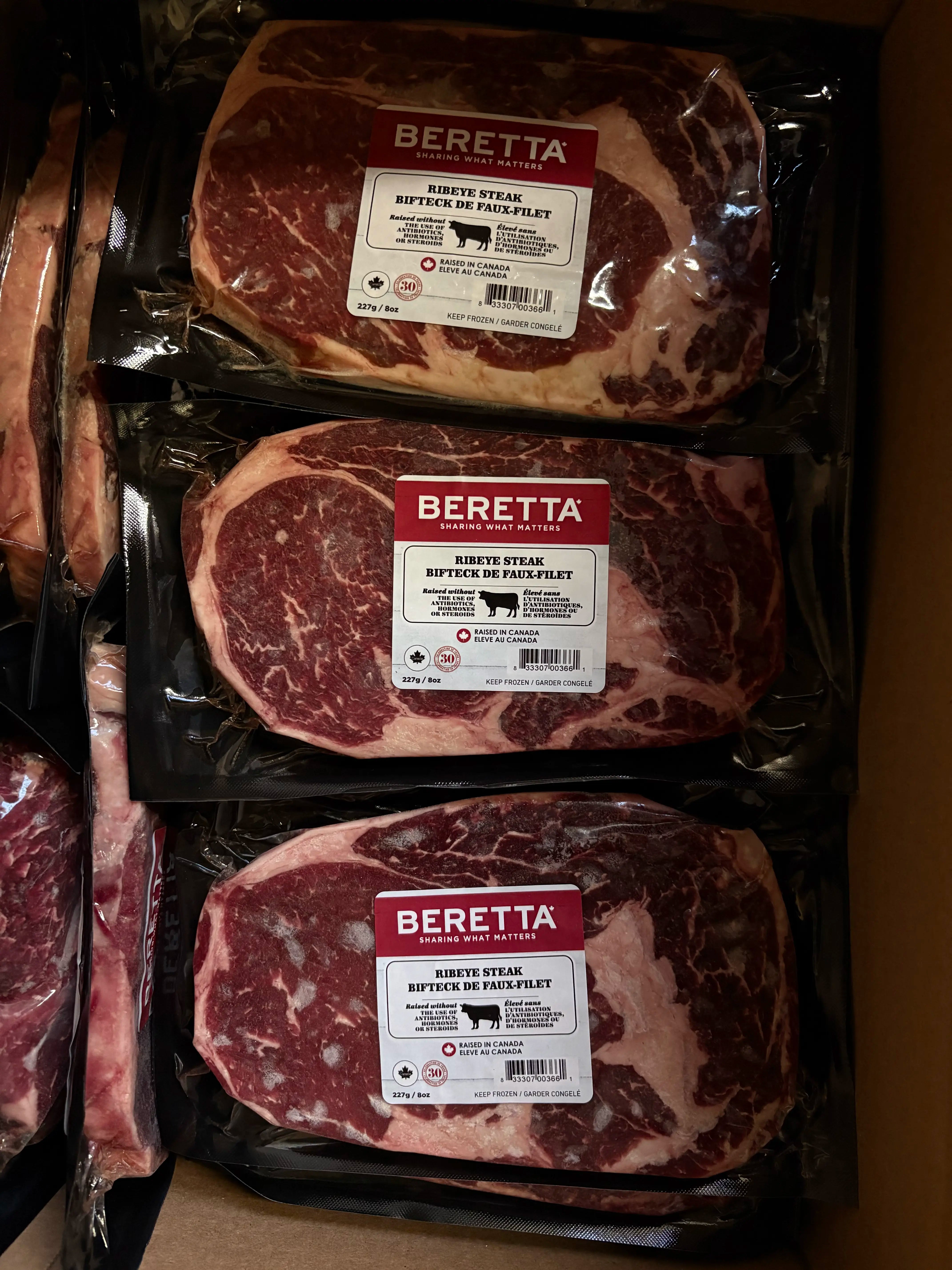 Beef Ribeye Box: RWA Grass Fed Beef - Beretta Farms