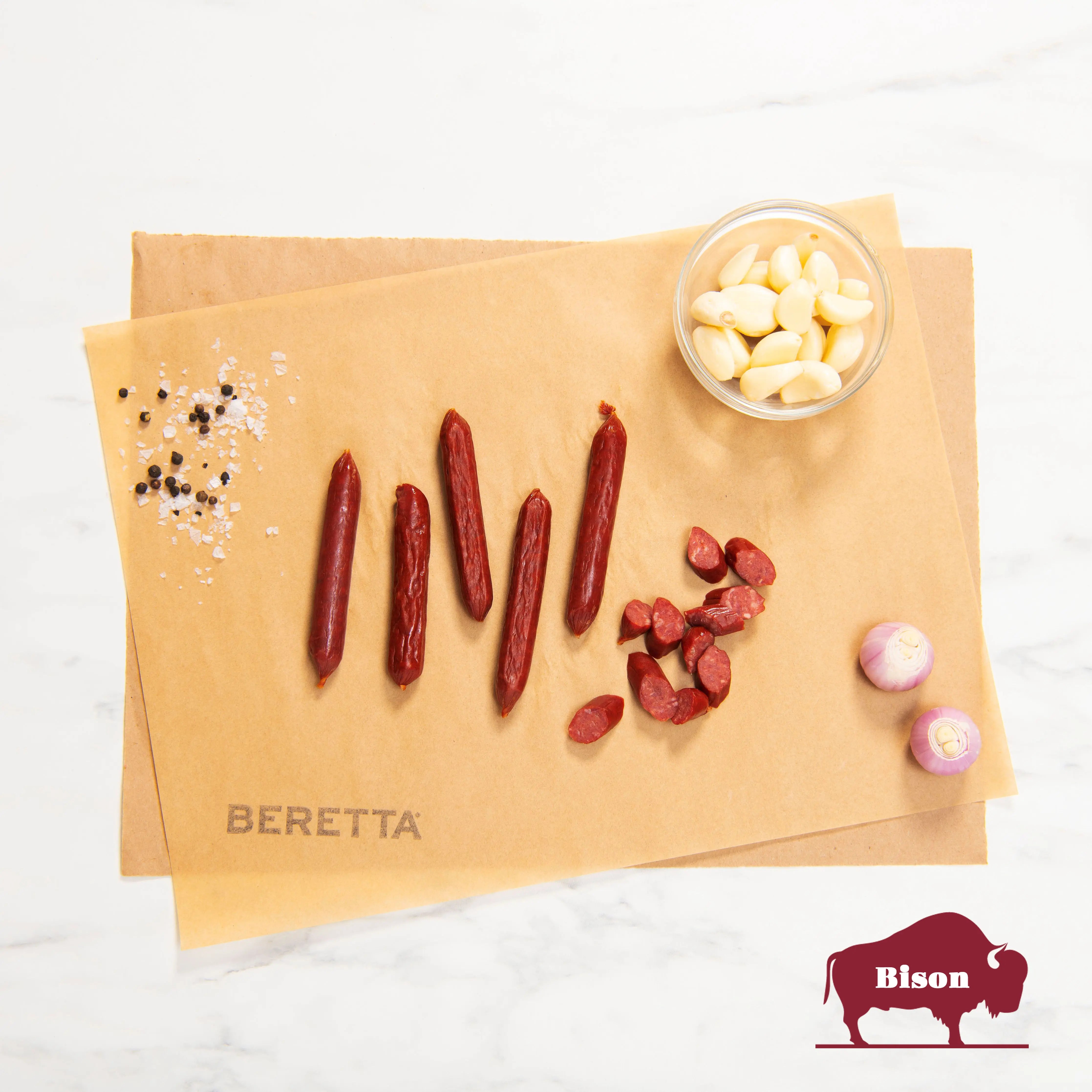 Mild Bison Sticks: RWA Grass Fed Bison - Beretta Farms