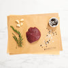 Bison Top Sirloin 8oz: RWA Grass Fed Bison