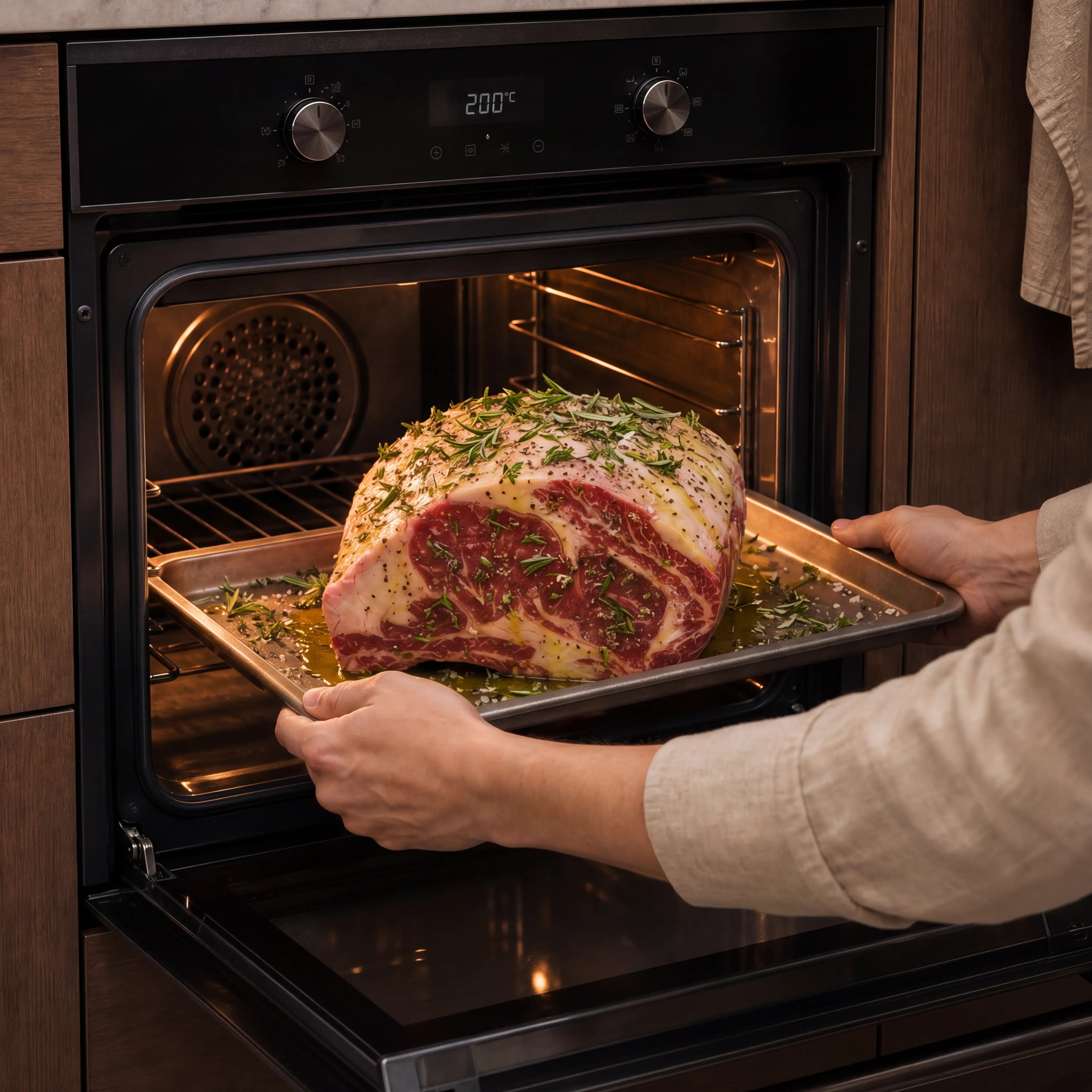 Bone-In Prime Rib Roast: RWA Grass Fed Beef - Beretta Farms