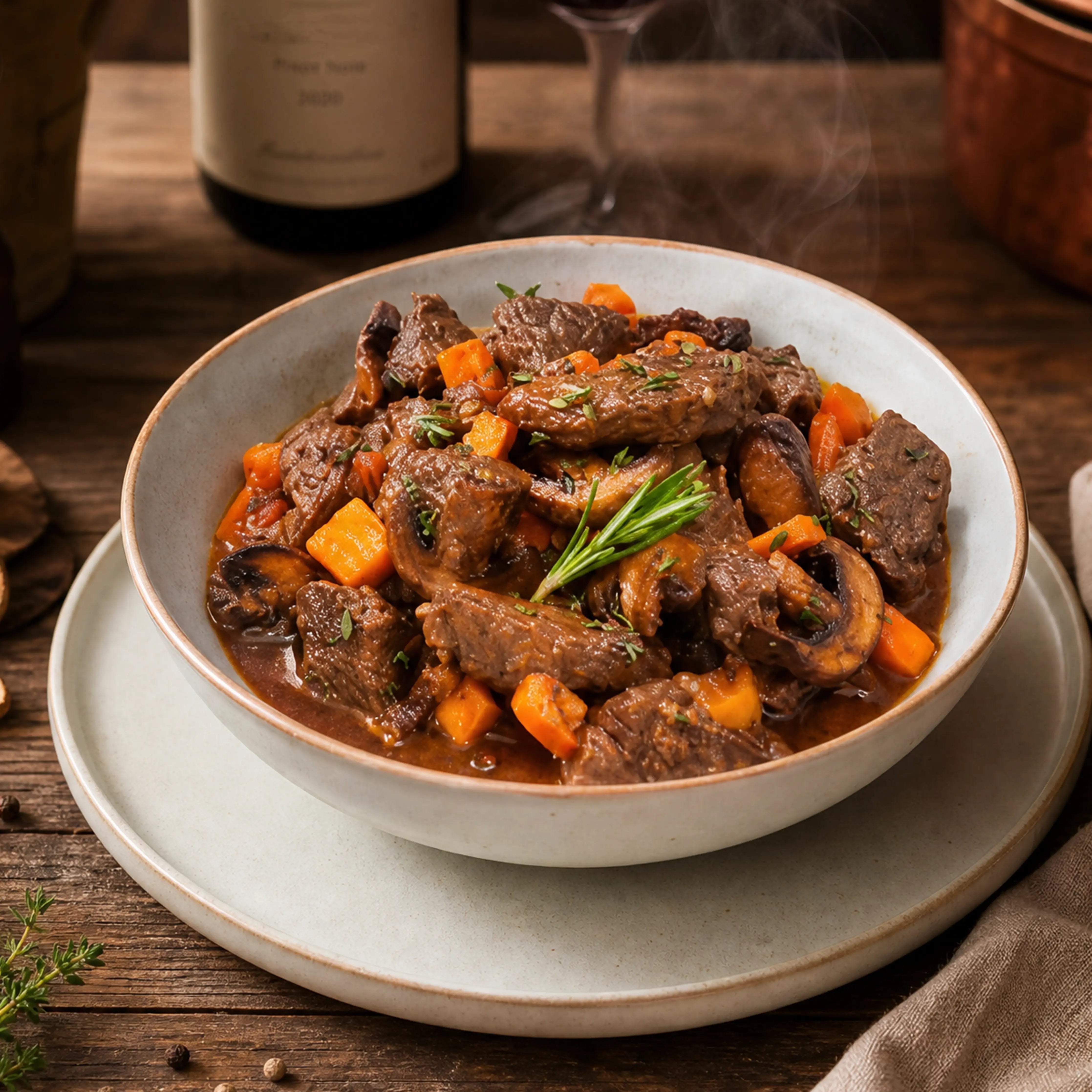 Beef Bourguignon - Beretta Farms
