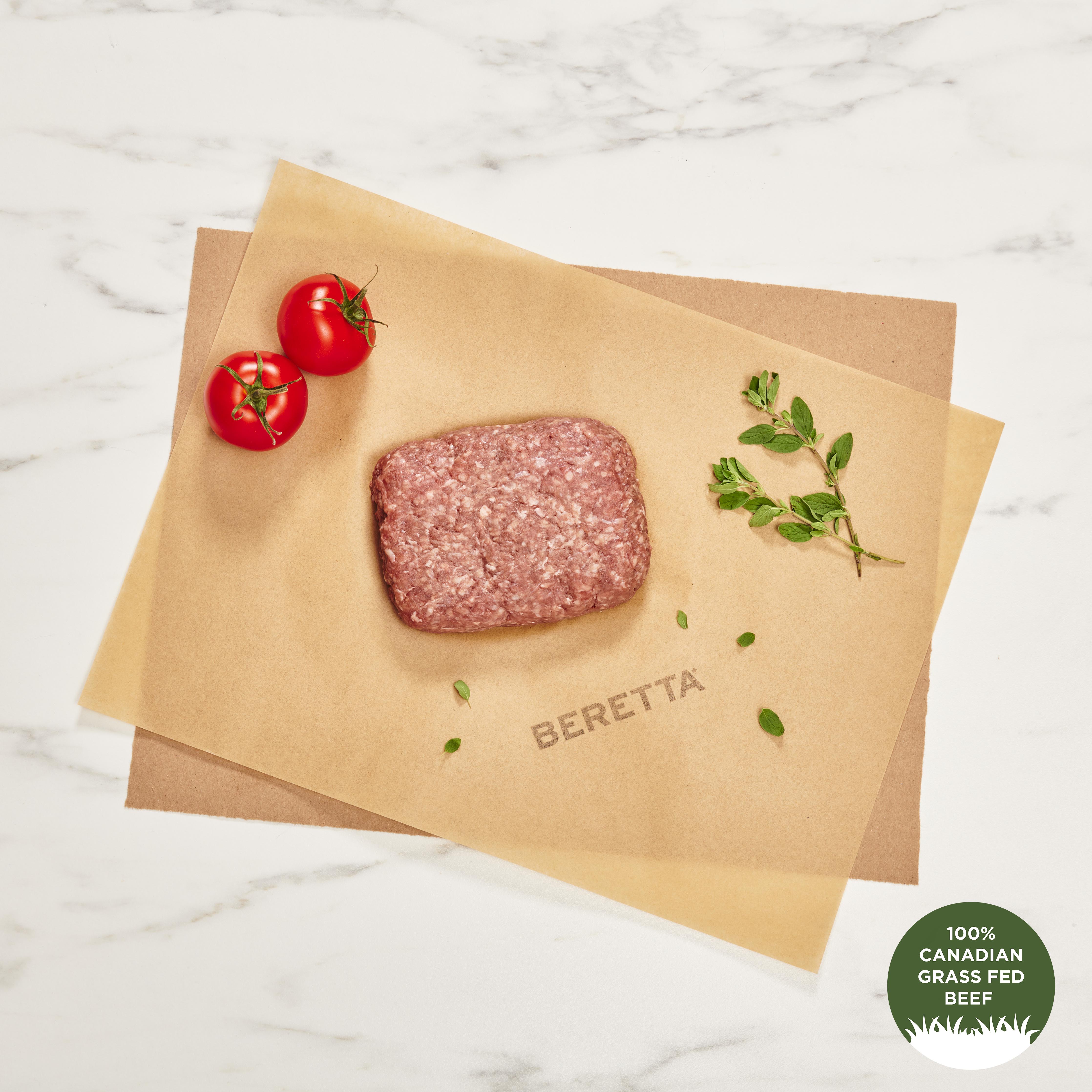 100% Grass Fed Lean Ground Beef - Beretta Farms