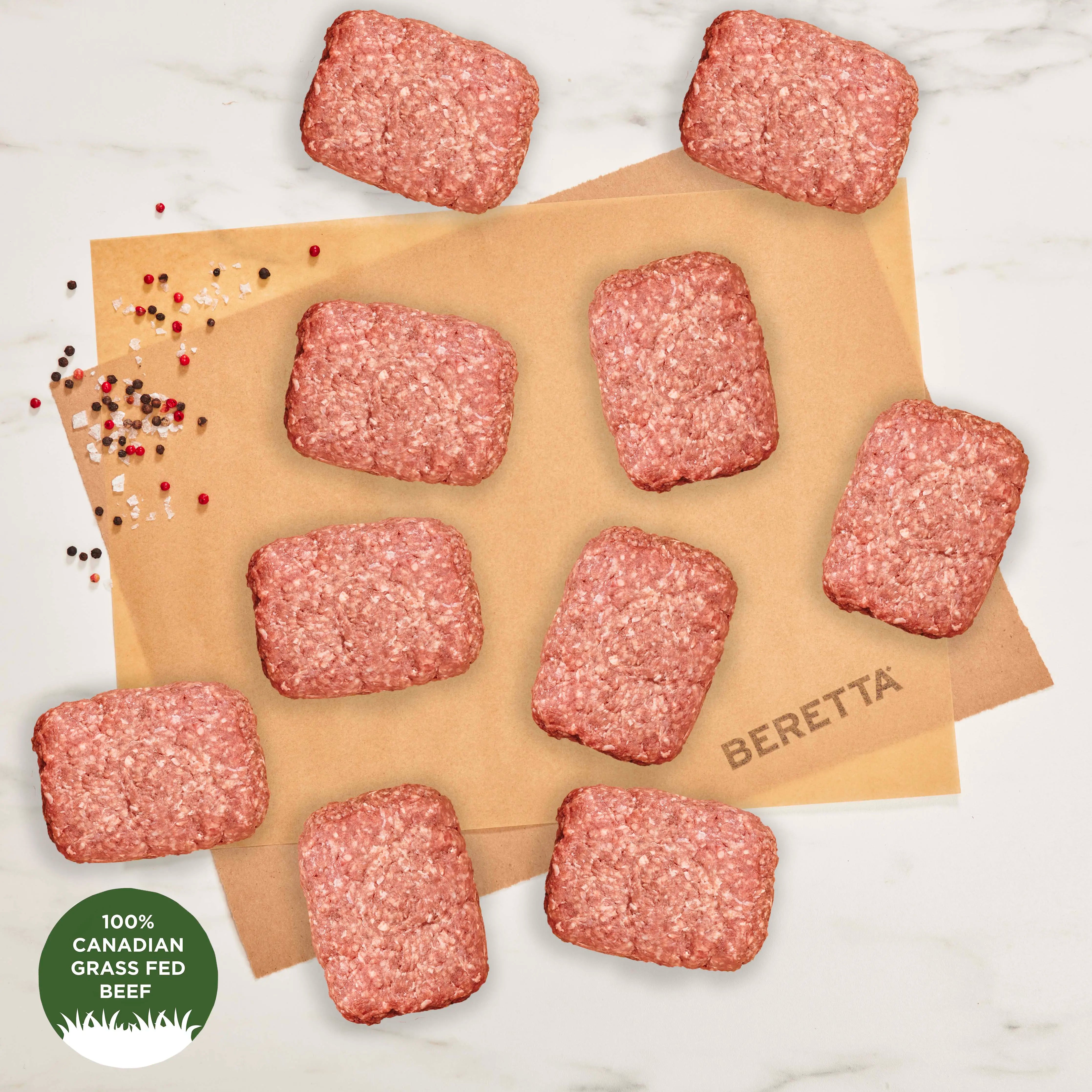 100% Grass Fed Lean Ground Beef - Beretta Farms