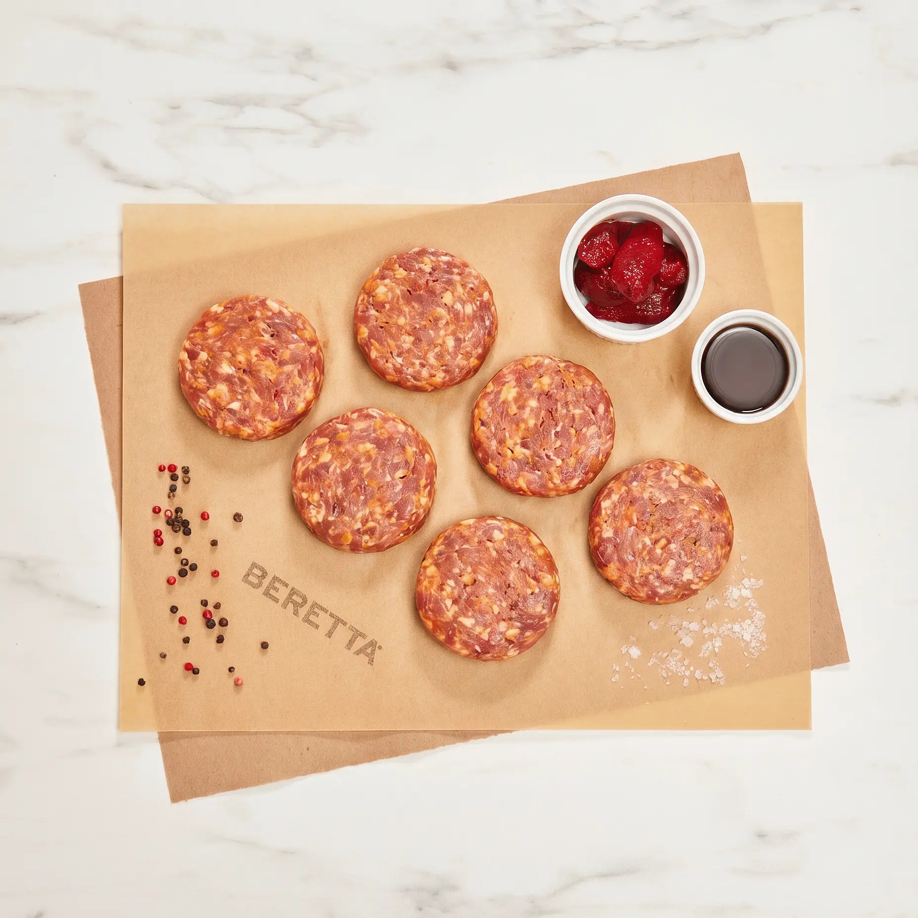 Maple Chipotle Pork Sausage Patties: RWA - Beretta Farms