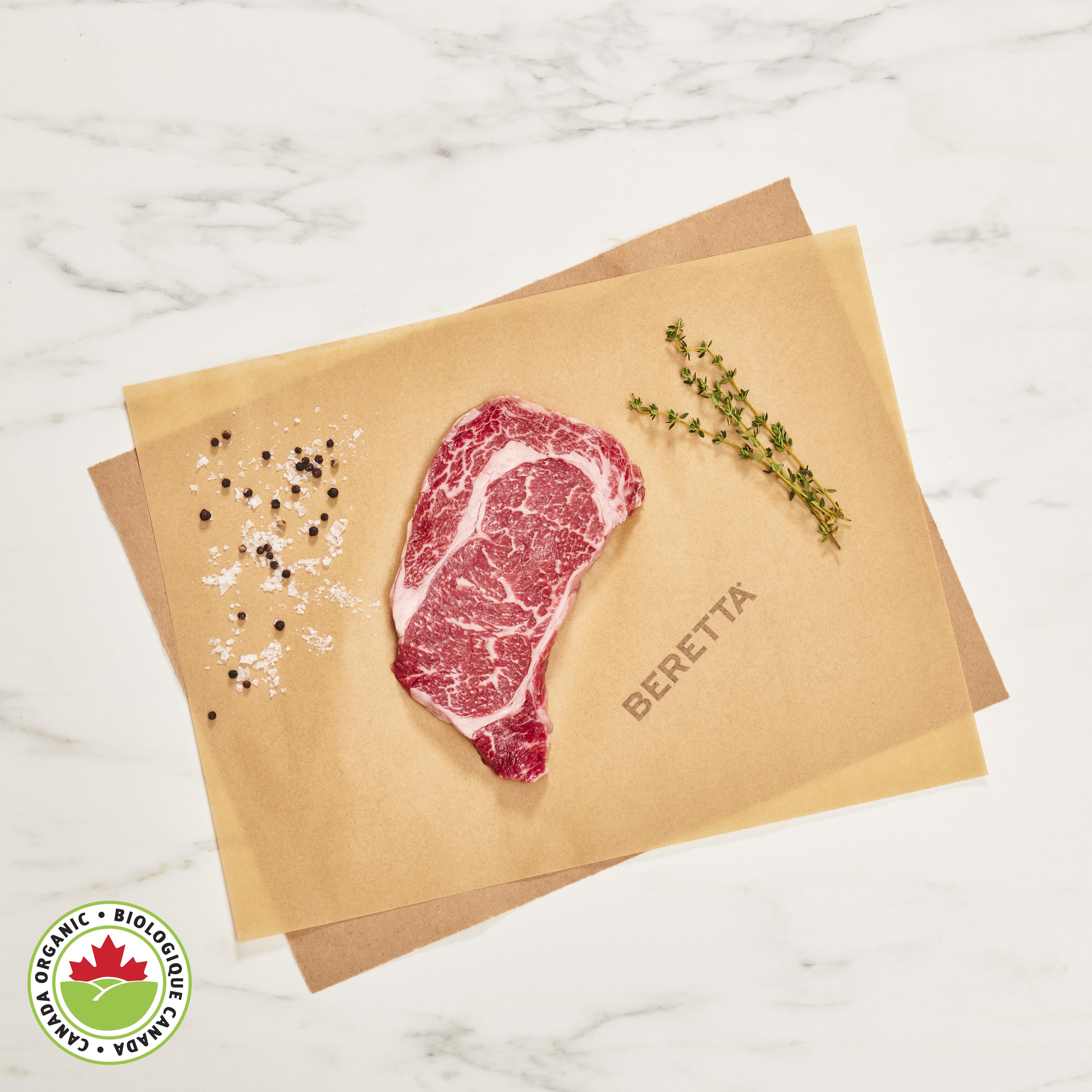 Beef Ribeye Steak - 8oz: Certified Organic - Beretta Farms