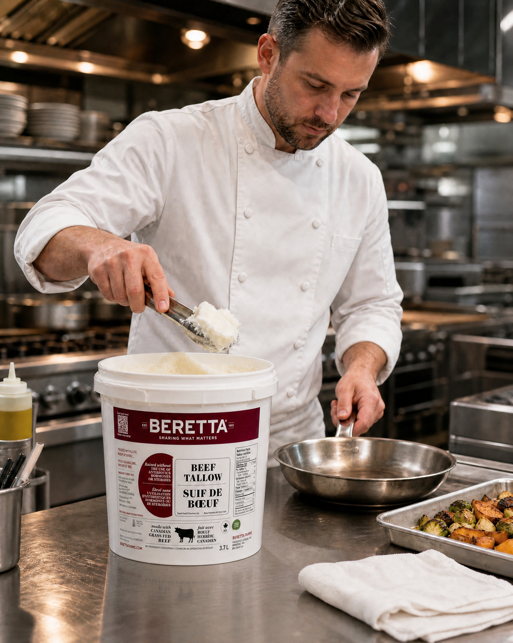Grass Fed Beef Tallow Pail - Beretta Farms