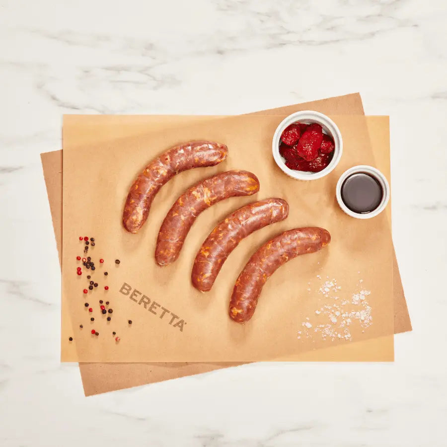 Smoked Maple Chipotle Pork Sausages: RWA