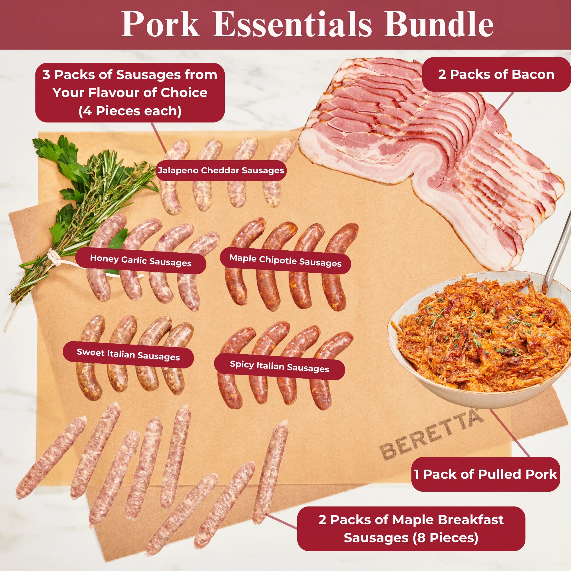 Pork Essentials Bundle - Beretta Farms