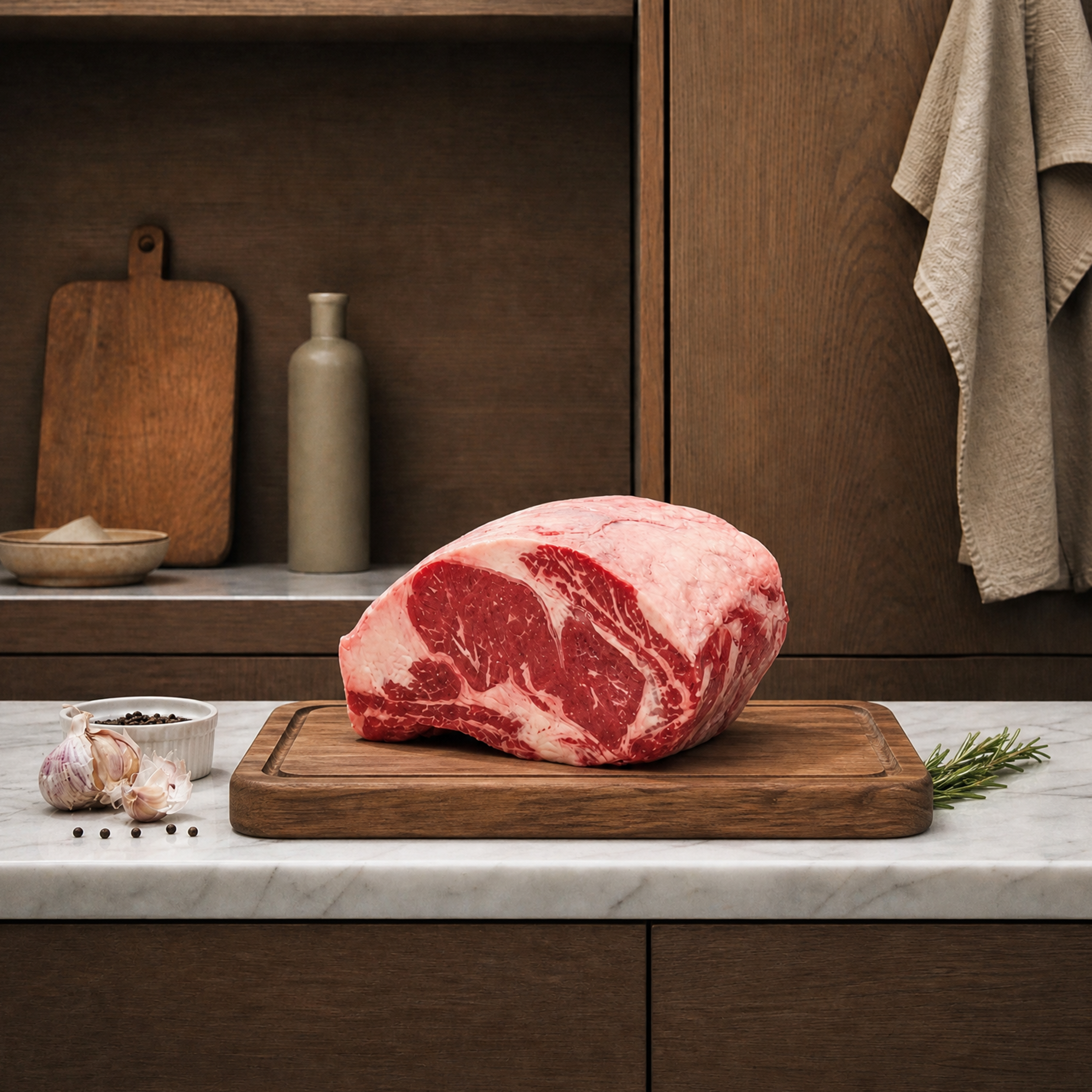 Bone-In Prime Rib Roast: RWA Grass Fed Beef - Beretta Farms