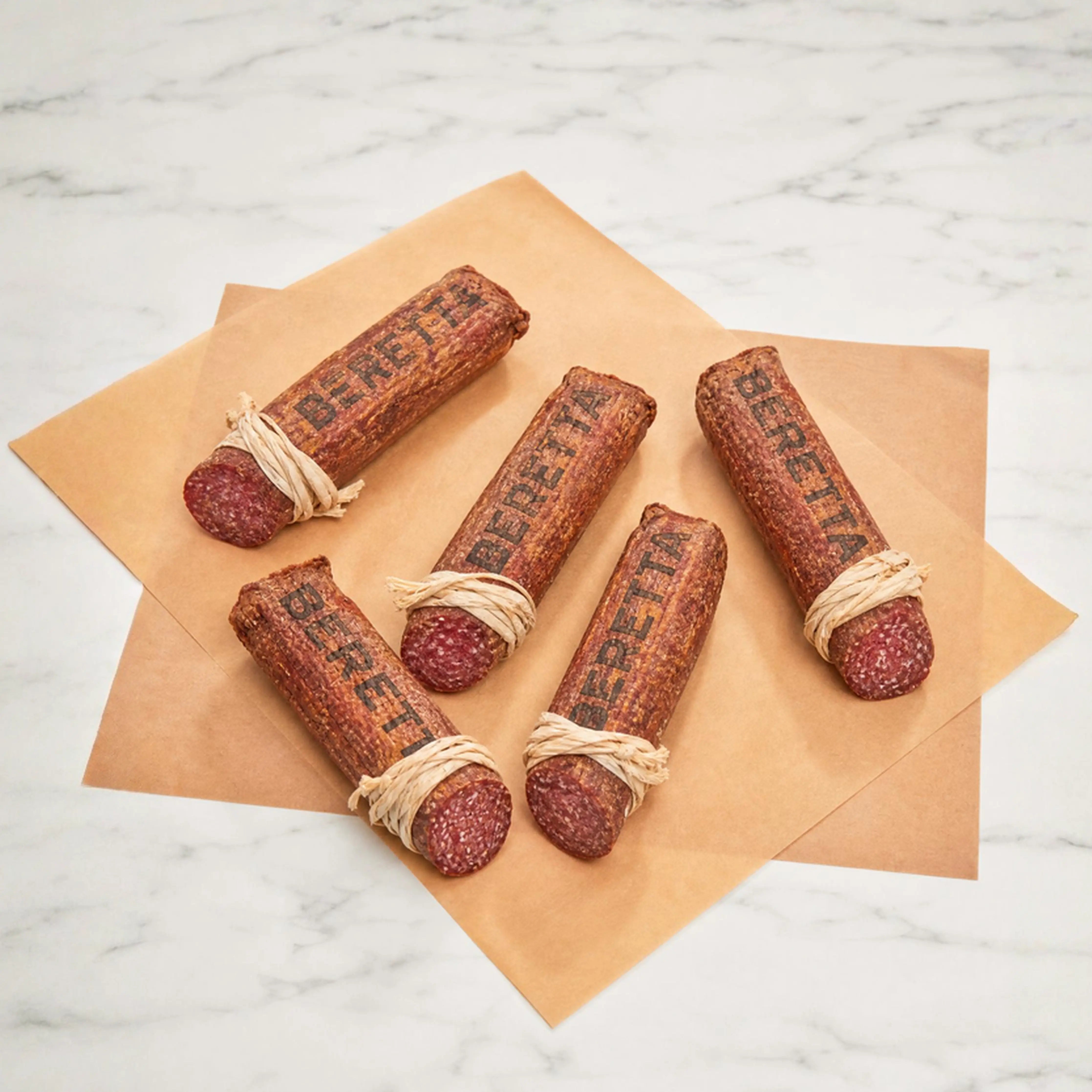 Beef Salami Chubb: Organic - Beretta Farms