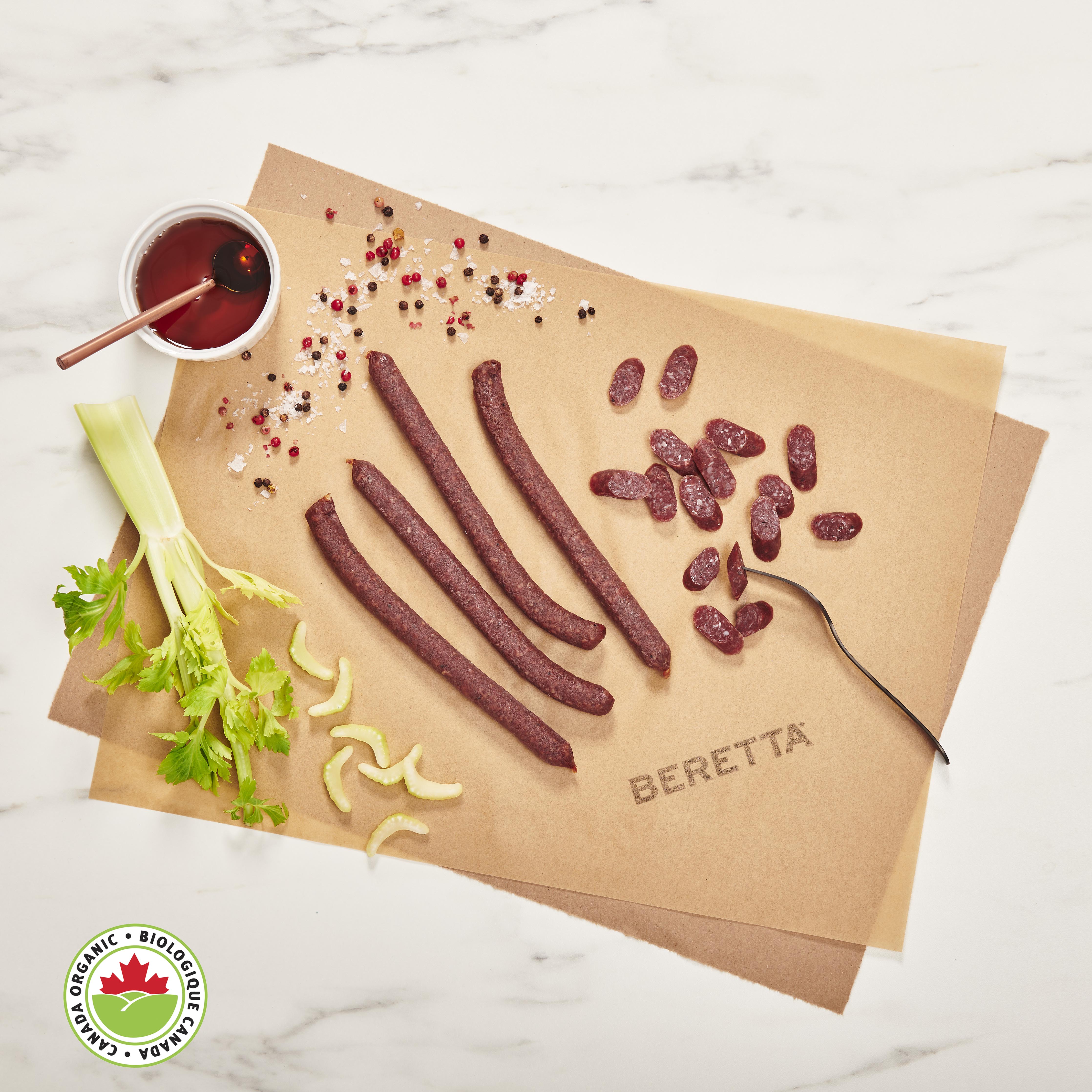 *SPECIAL SALE* Beef Salami Sticks: Organic - Beretta Farms