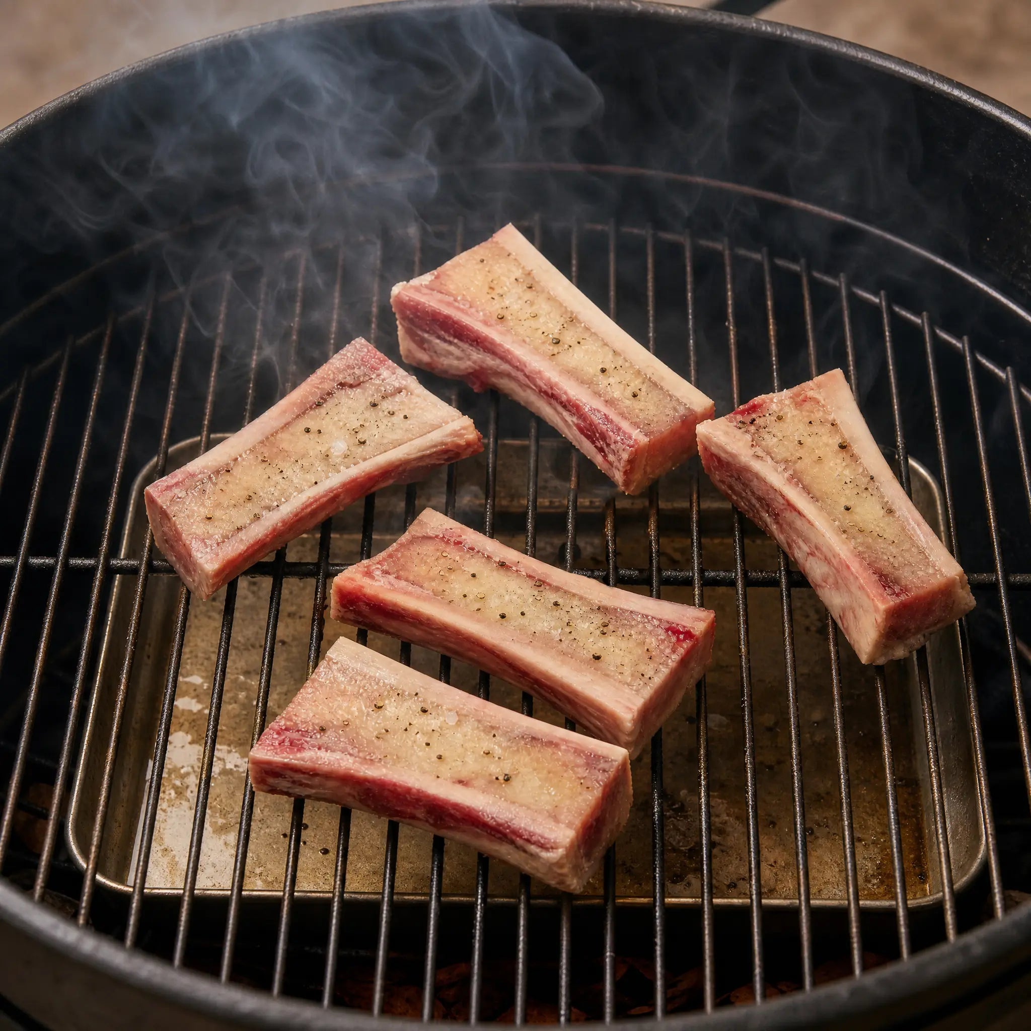 Beef Canoe Cut Marrow Bones: RWA Grass Fed Beef