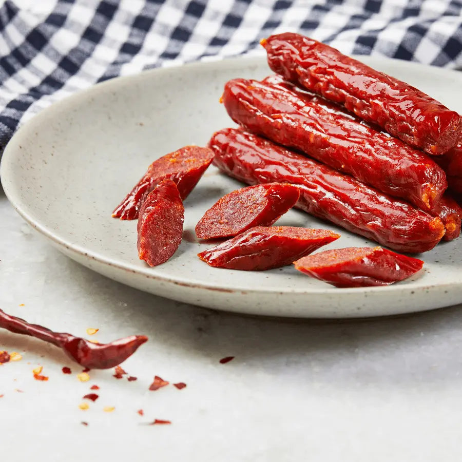 Spicy Beef Sticks: RWA Grass Fed Beef - Beretta Farms