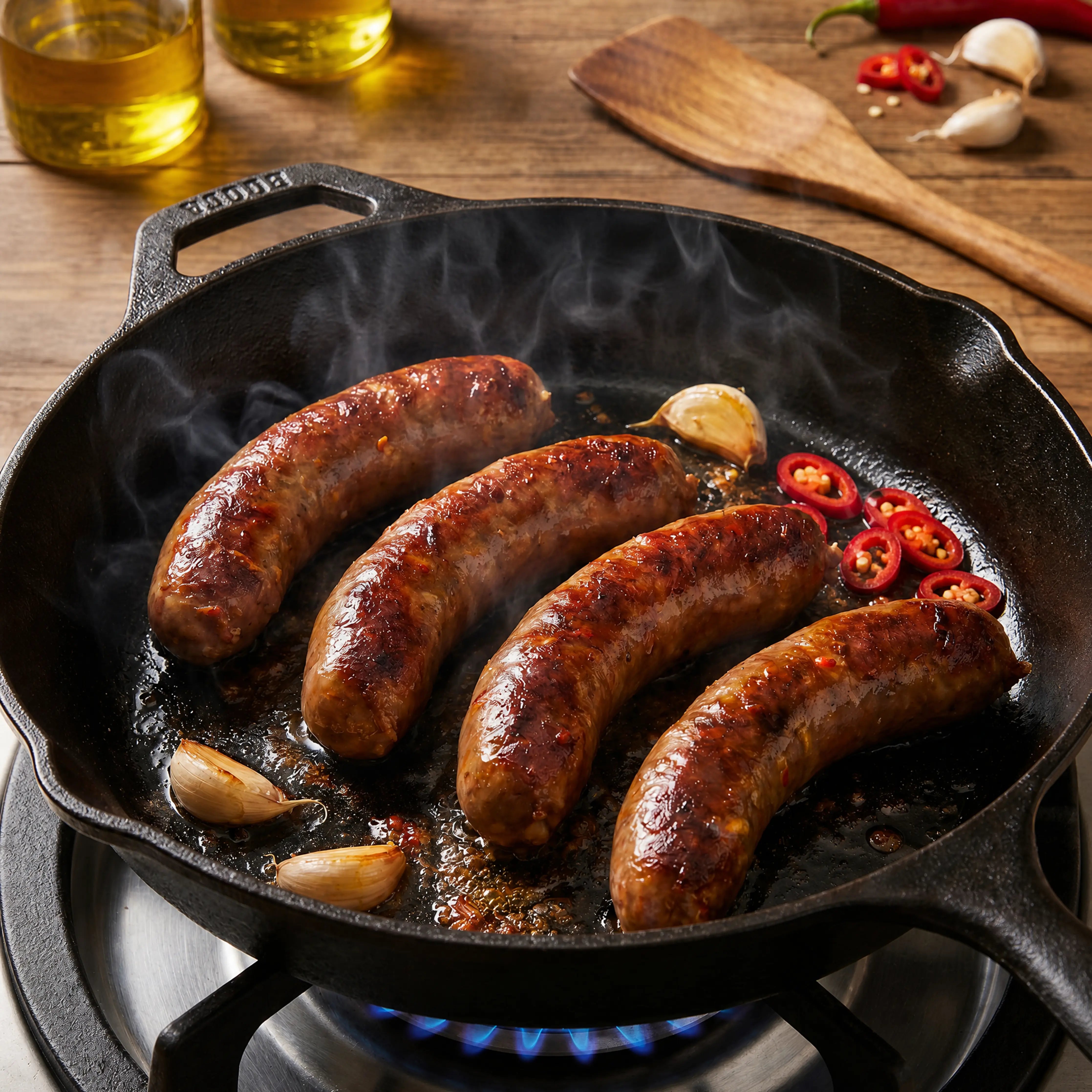 Spicy Italian Pork Sausages: RWA - Beretta Farms
