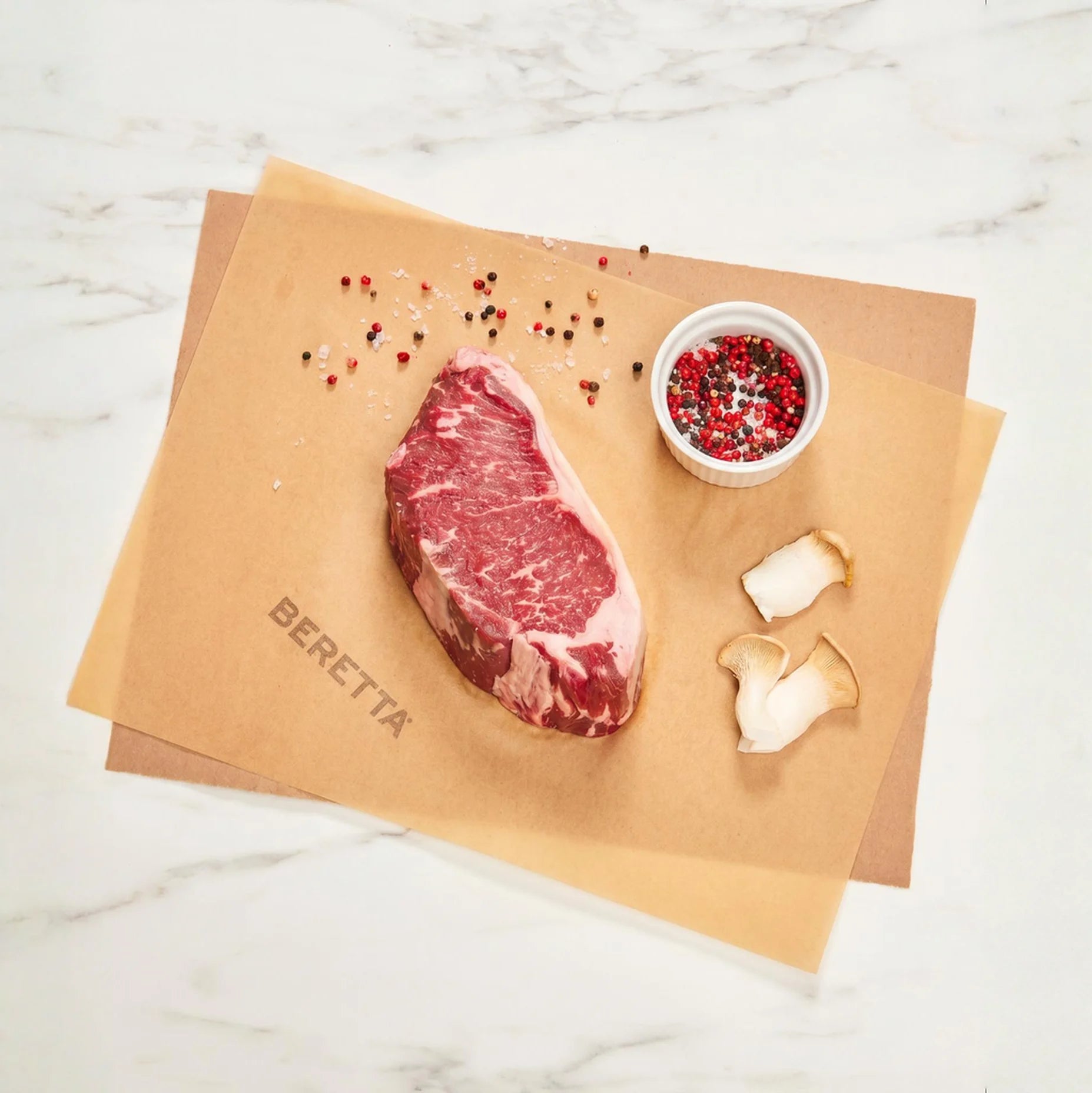 Striploin Steak 11-13oz: RWA Grass Fed Beef - Beretta Farms