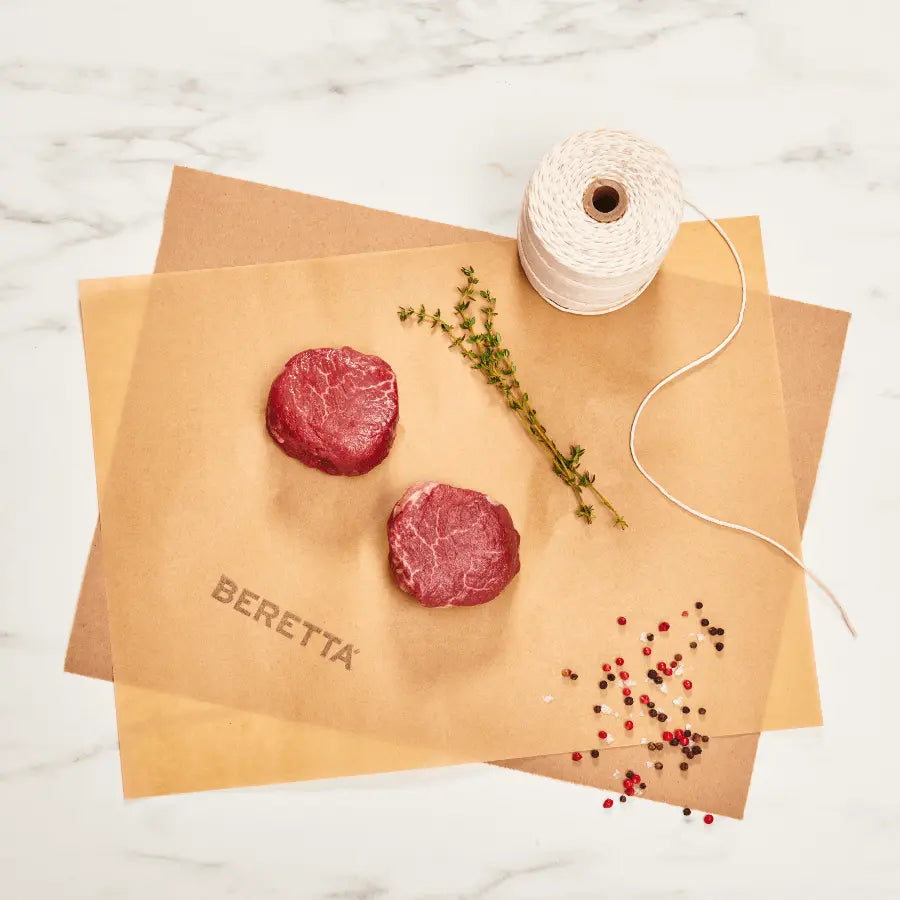 Beef Tenderloin Steaks - 2 Steaks: RWA Grass Fed Beef - Beretta Farms