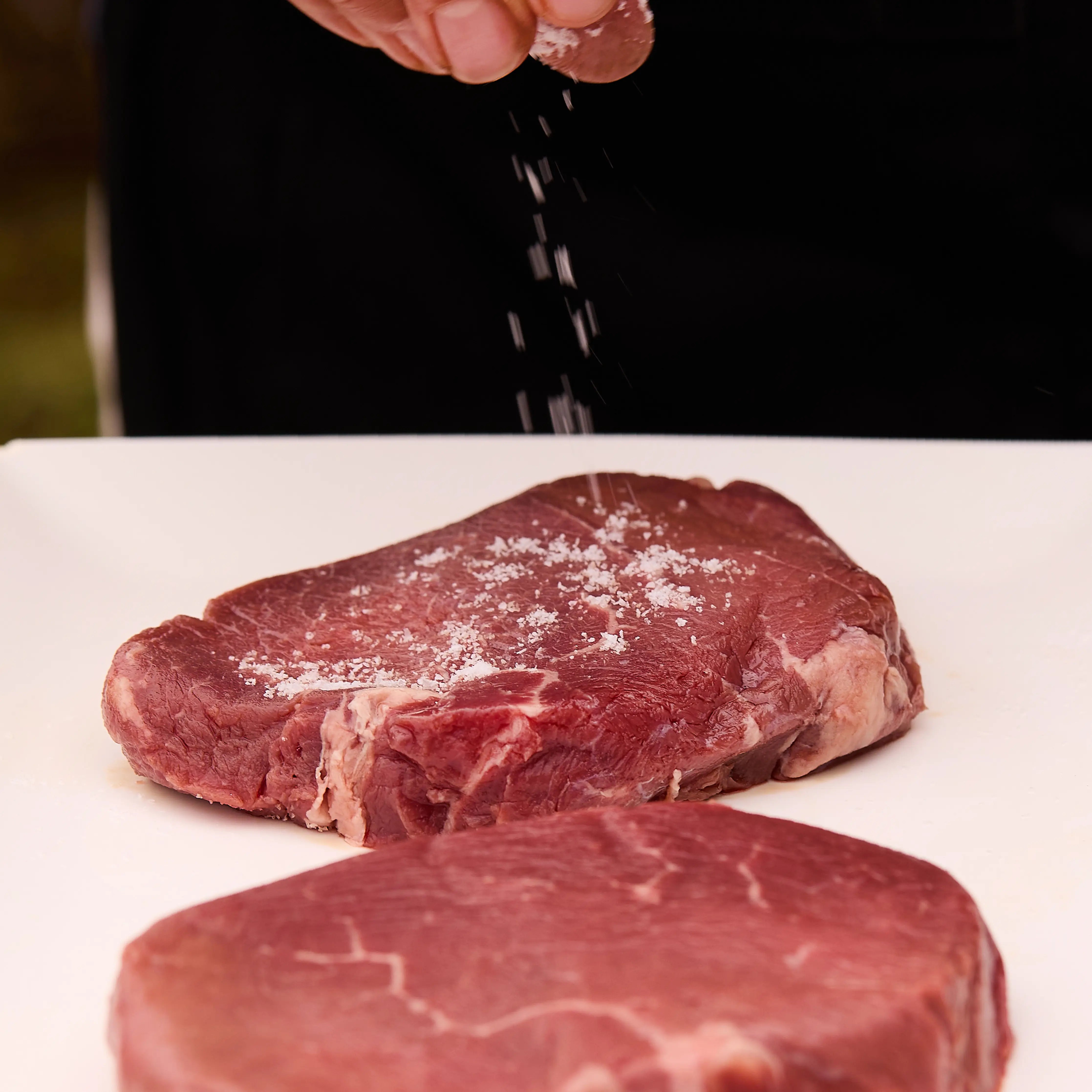 Bison Top Sirloin 8oz: RWA Grass Fed Bison - Beretta Farms