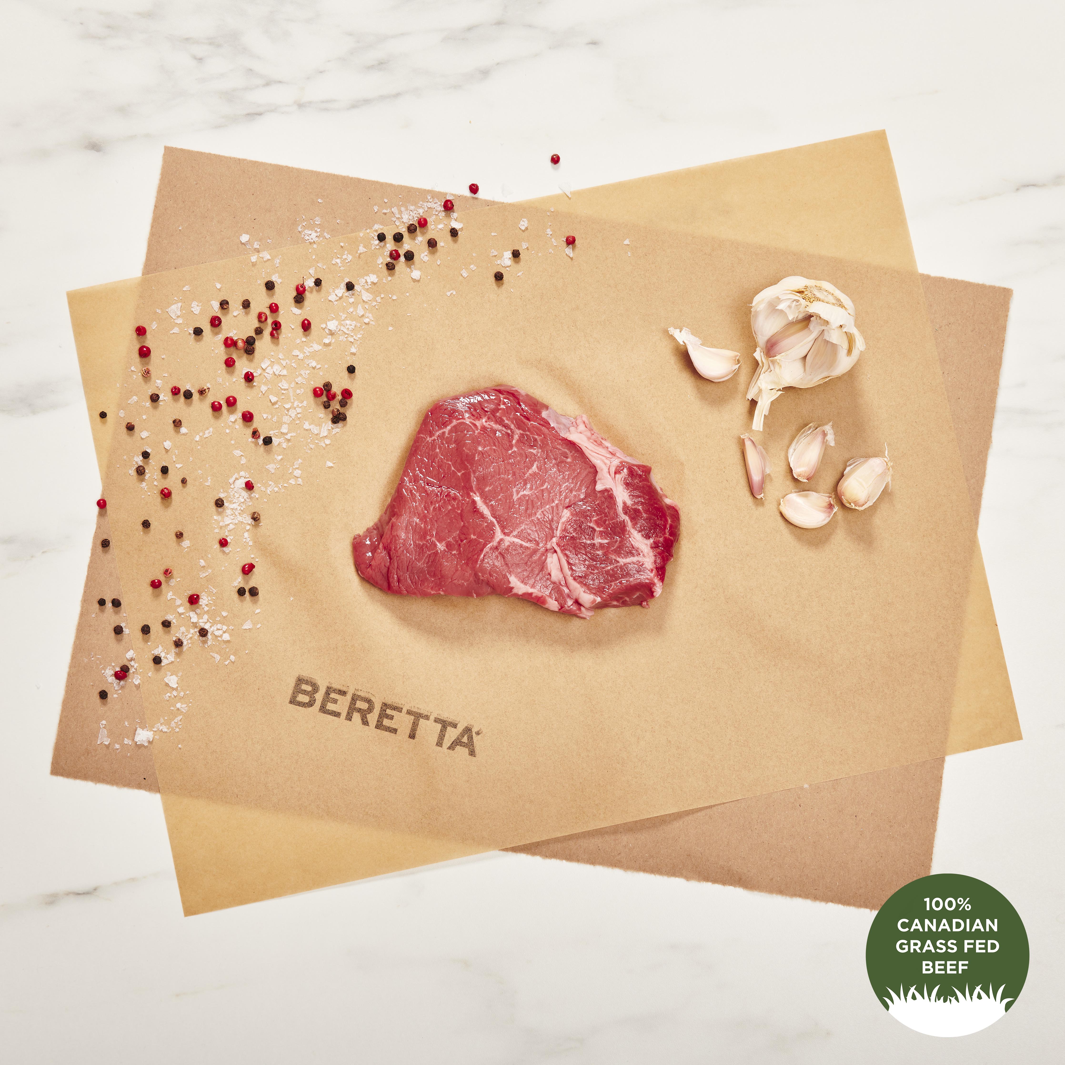 100% Grass Fed Beef Top Sirloin Steak: 8oz - Beretta Farms