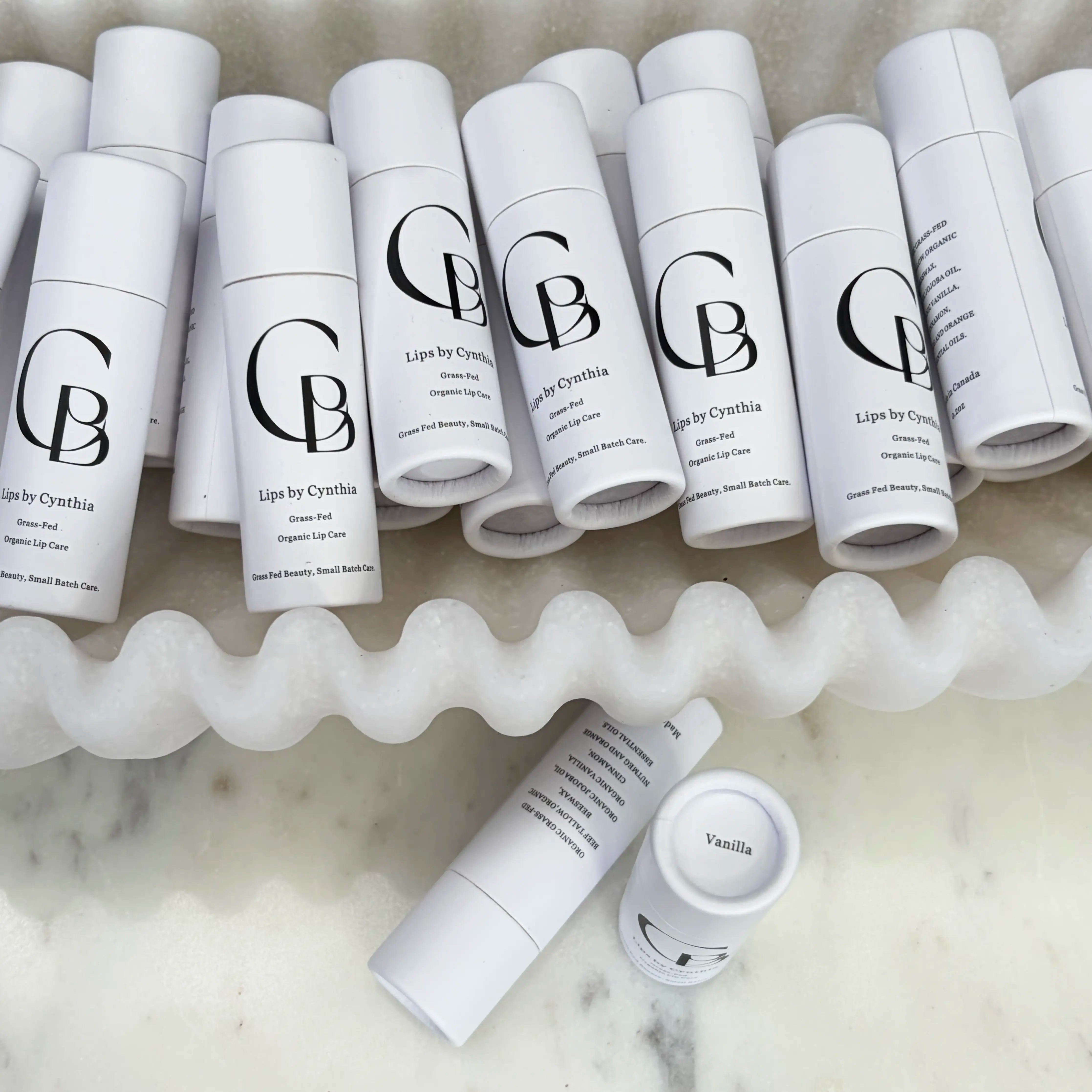 Cynthia’s Tallow Lip Balm: Vanilla (6ml)