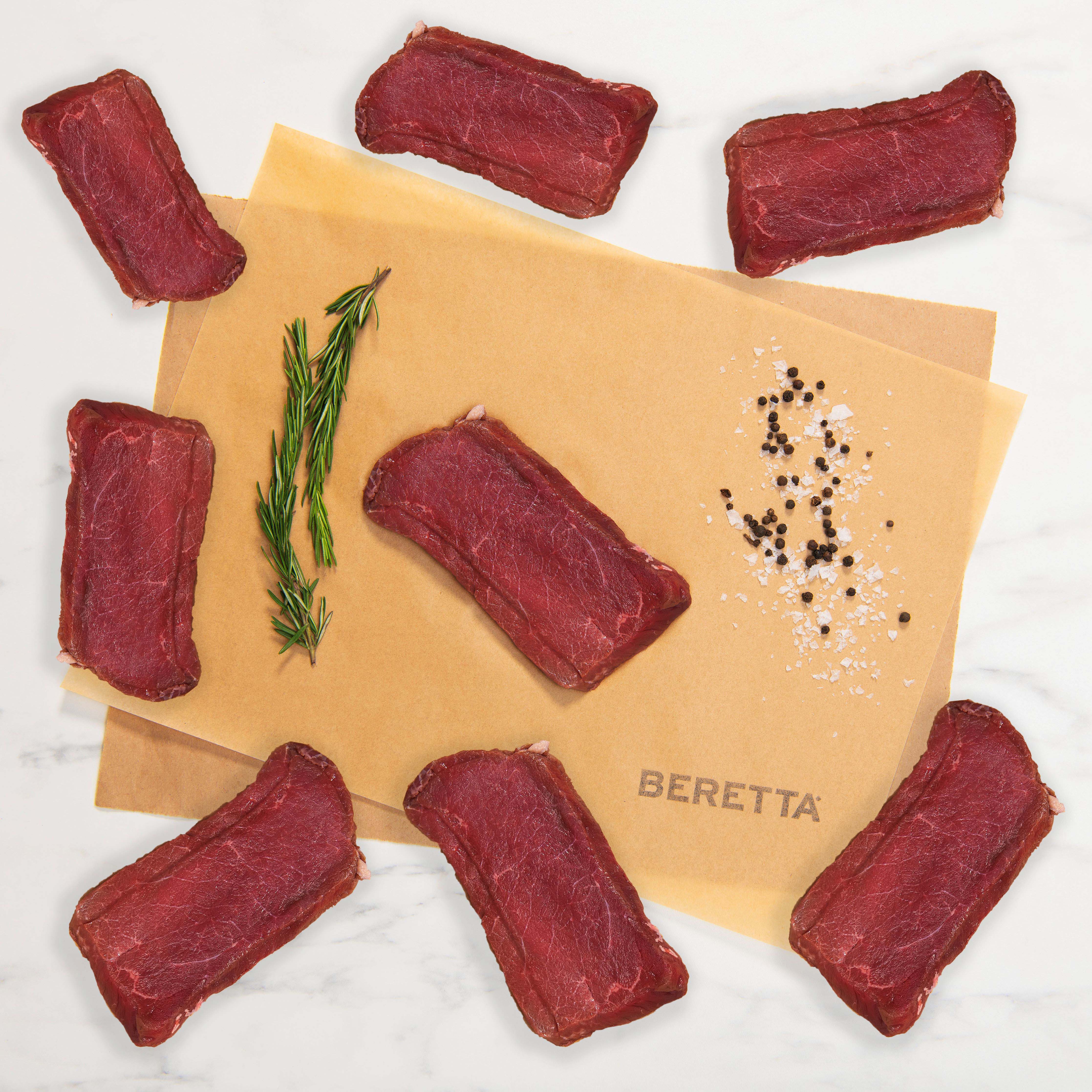 Bison Cutlet 8oz: RWA Grass Fed Bison - Beretta Farms