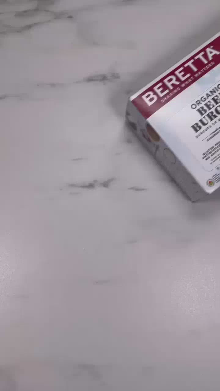 Beretta Beef Burgers: Certified Organic