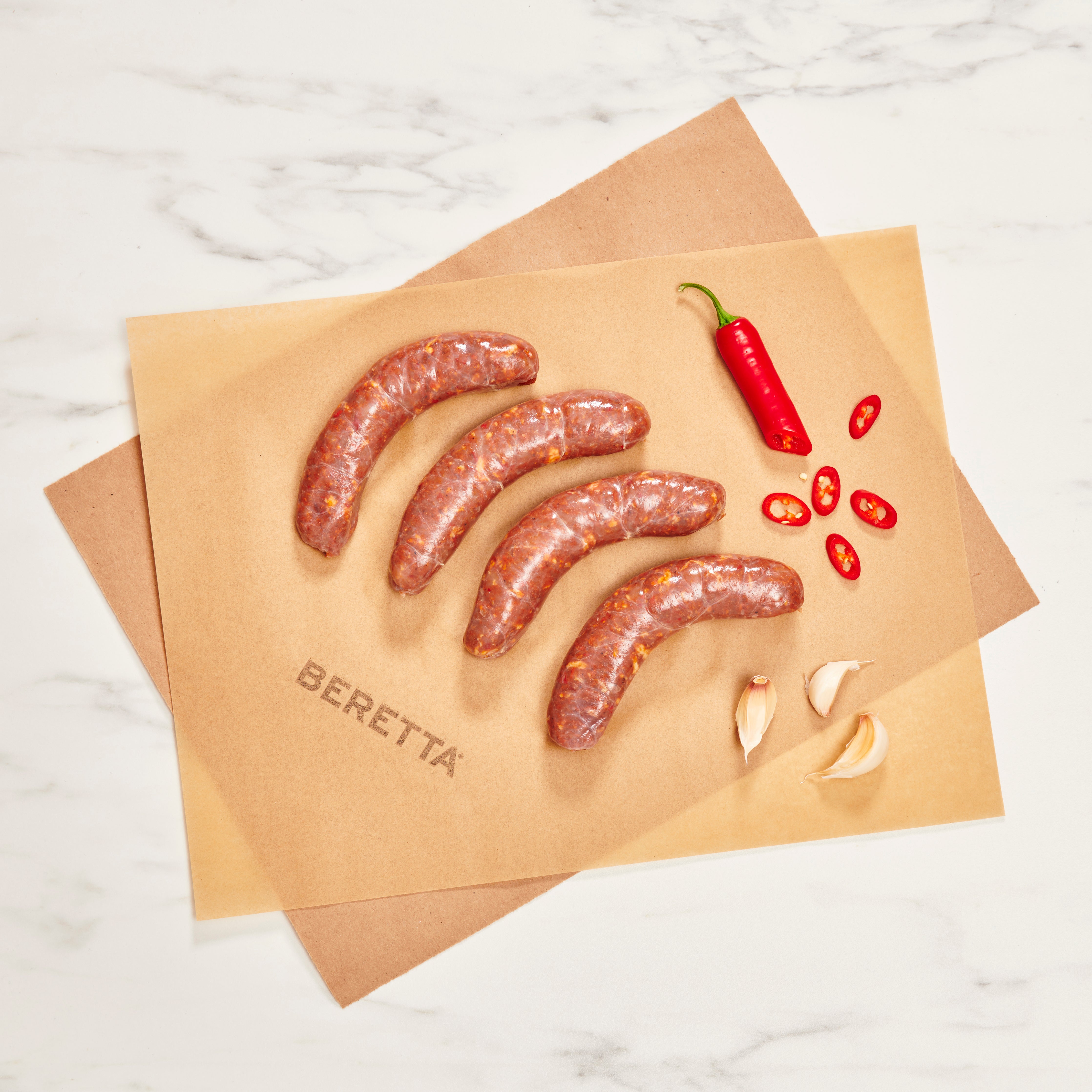 Spicy Italian Pork Sausages: RWA - Beretta Farms