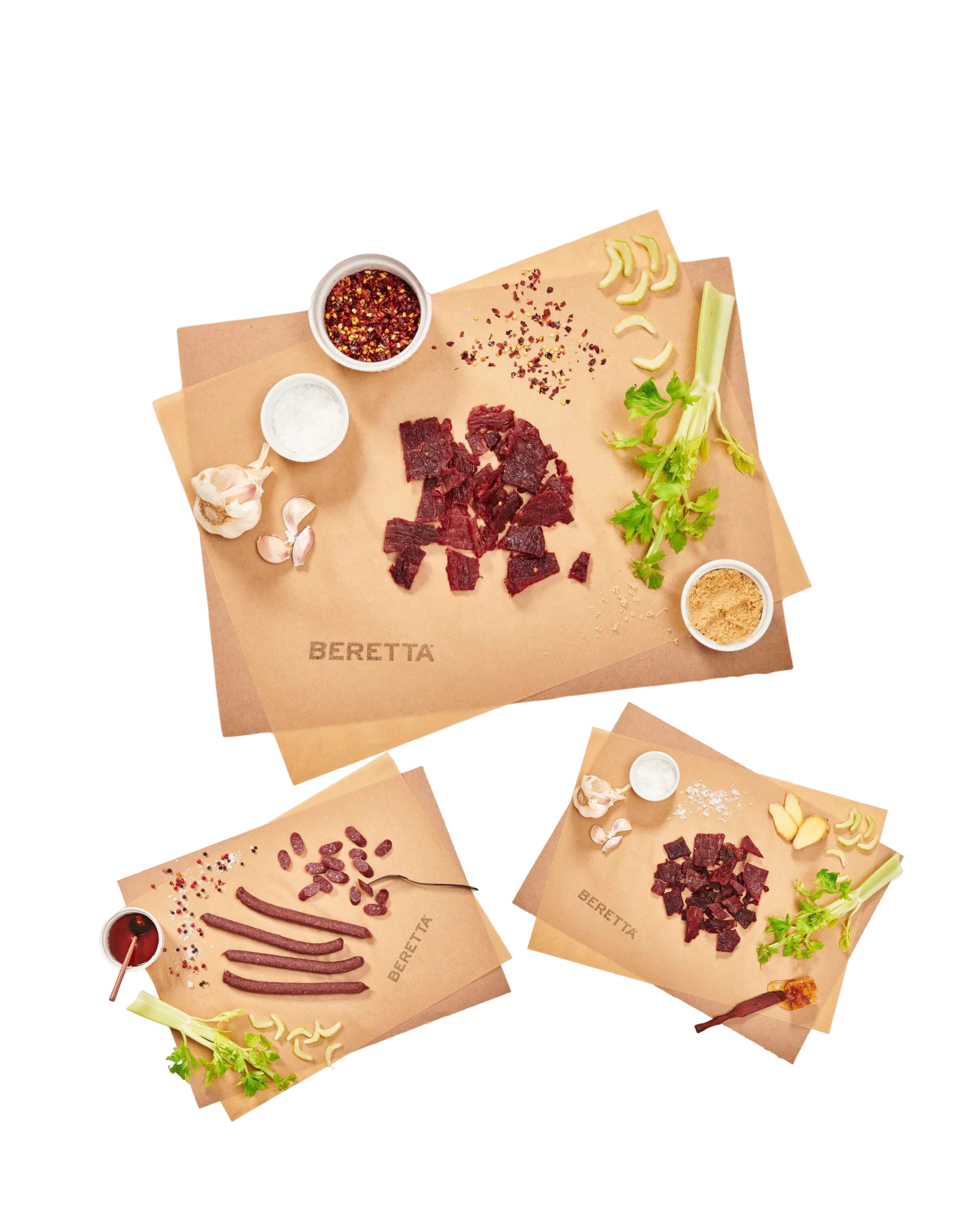 pantry meat variations with their packaging