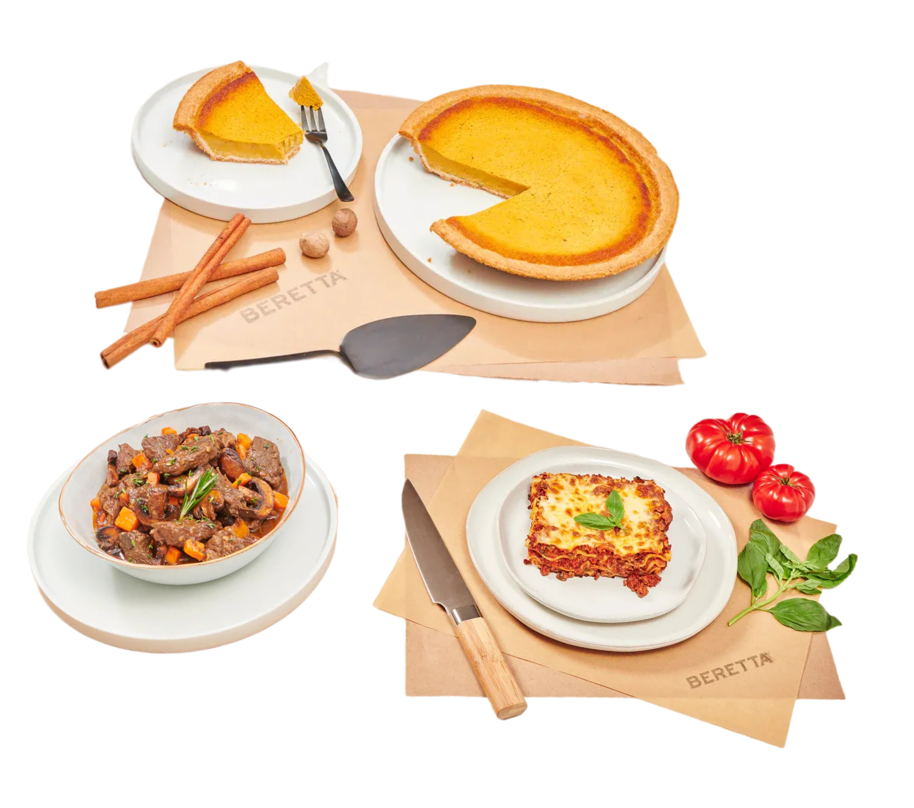 ready made meals variations with their packaging